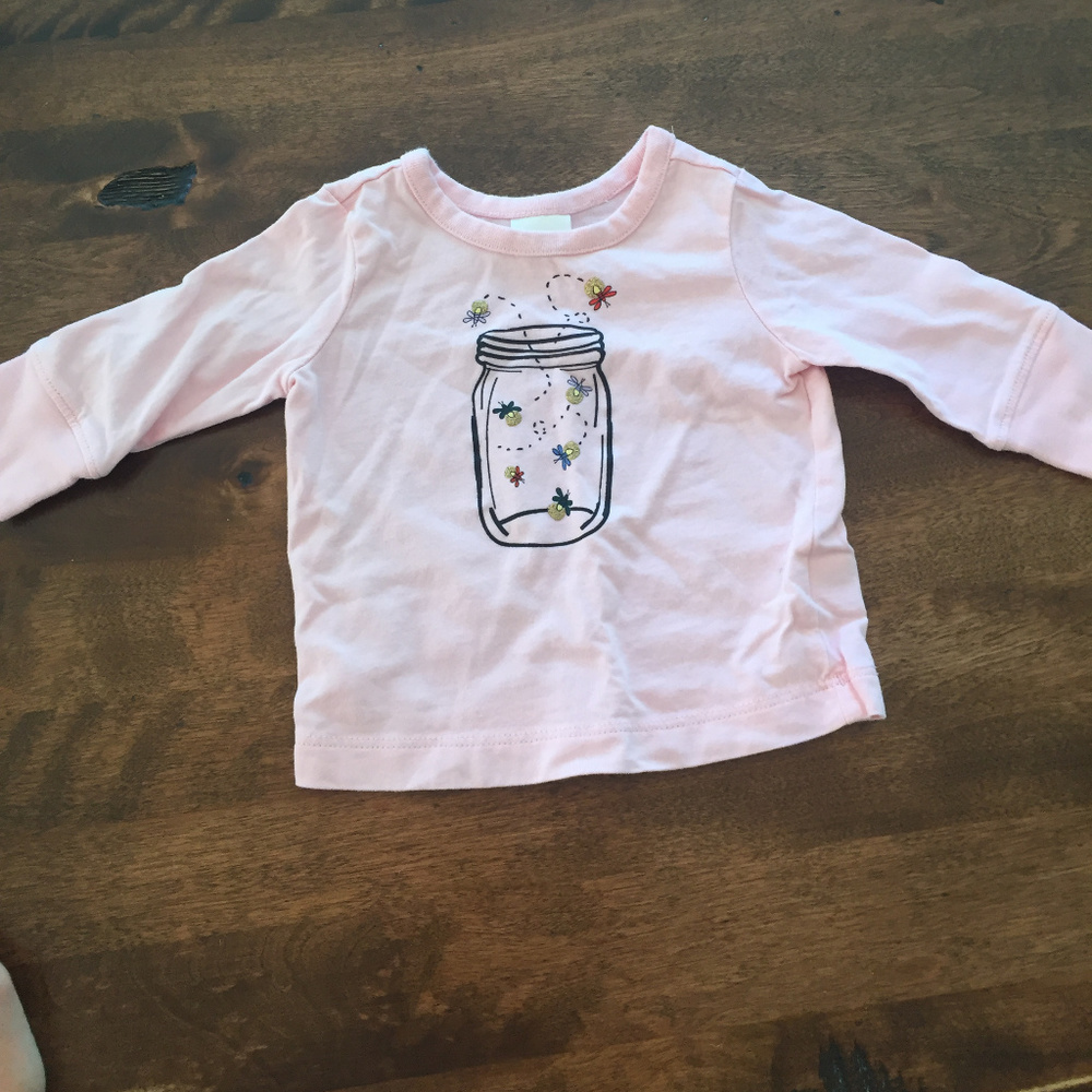 Firefly shirt with light purple leggings size 60